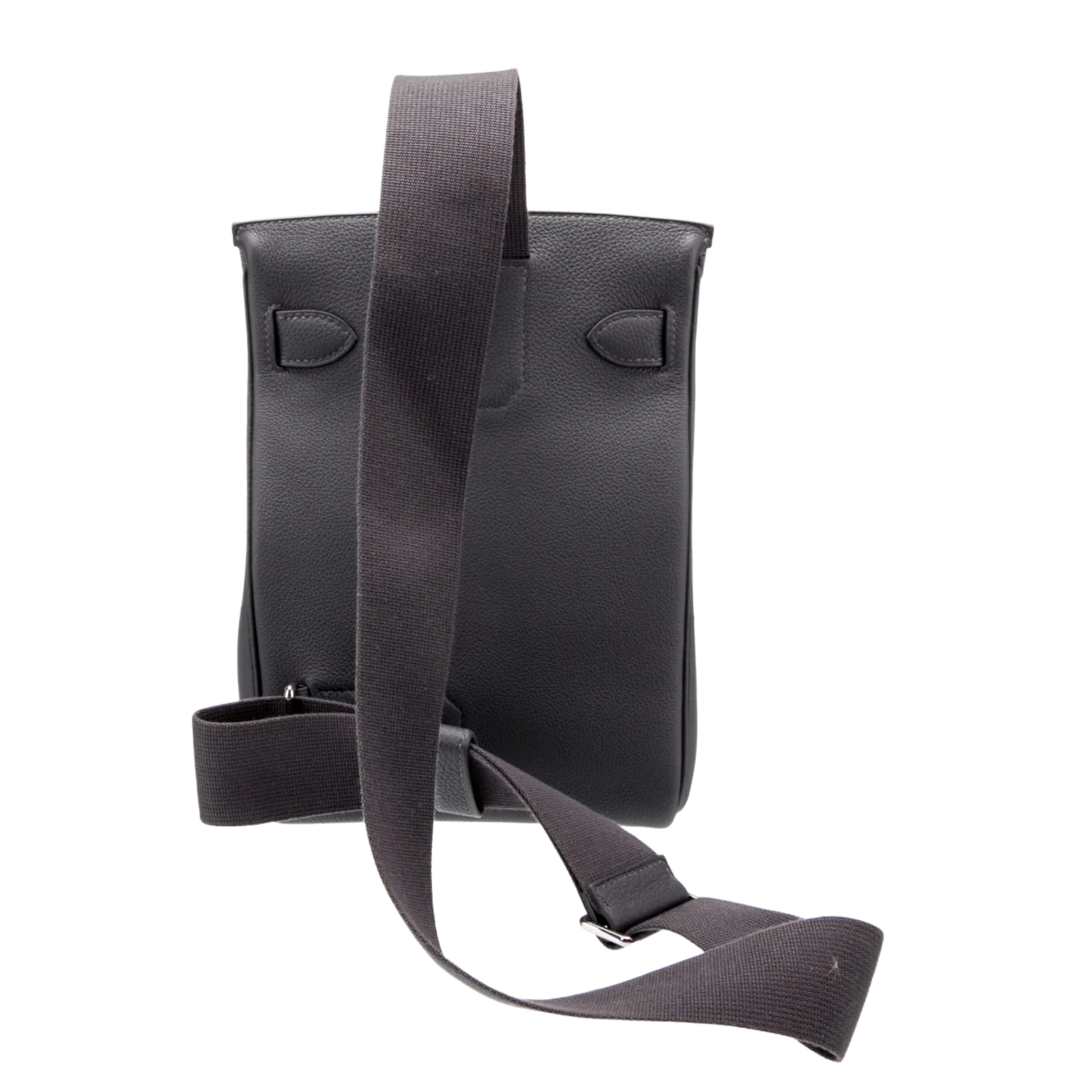 Hermès Hac a Dos 'Ardoise' Togo Leather PM Backpack - Image 3