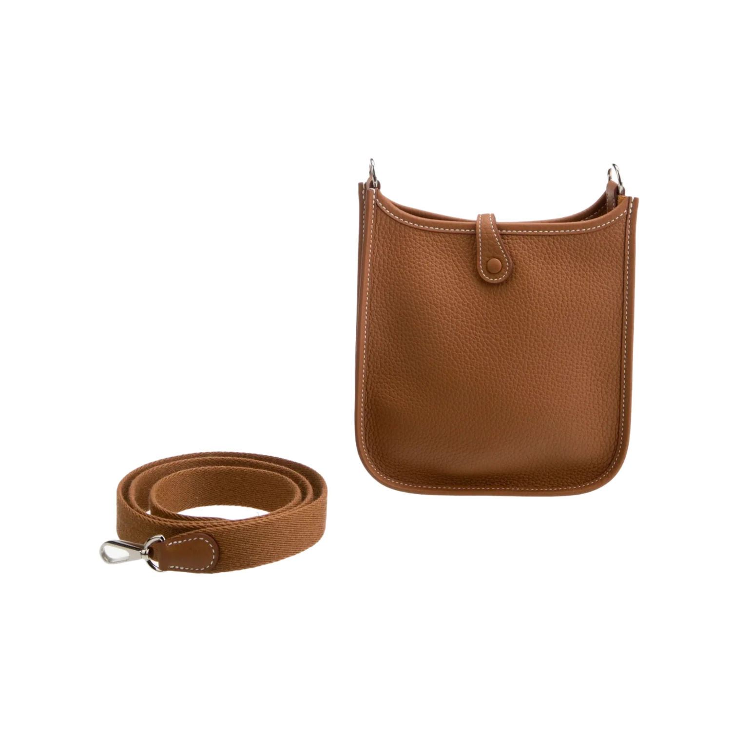 Hermès 'Mini Clemecne Evelyne 2' TPM Gold - Image 2
