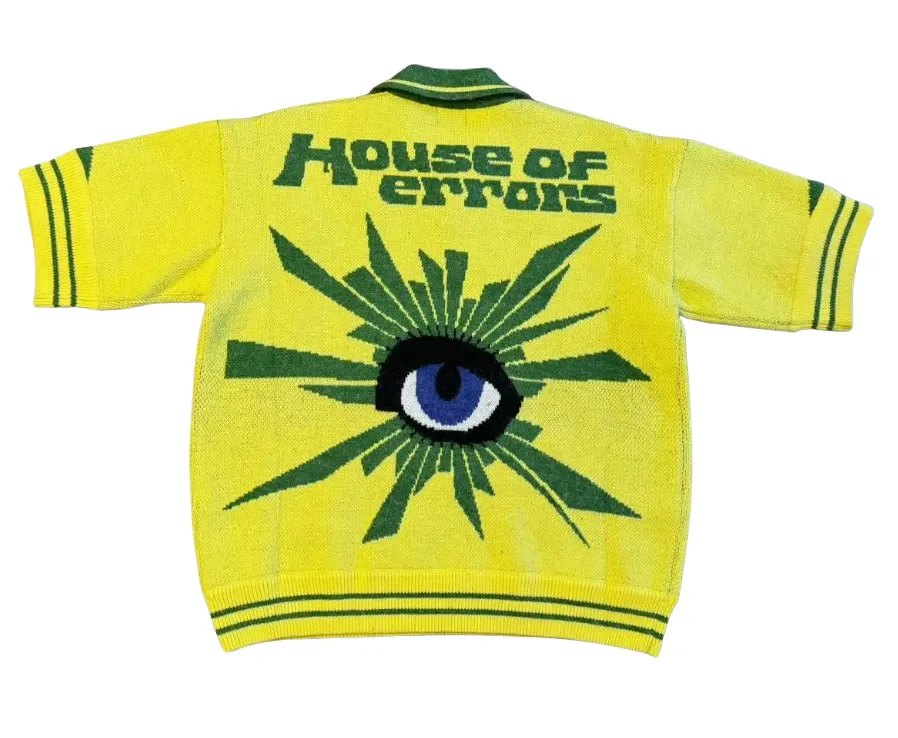 House of Errors Brazil Jersey Knit Polo Shirt - Image 2