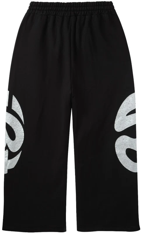Internet Ruins Things 'Crystal Globe' Sweatpants Black - Image 2