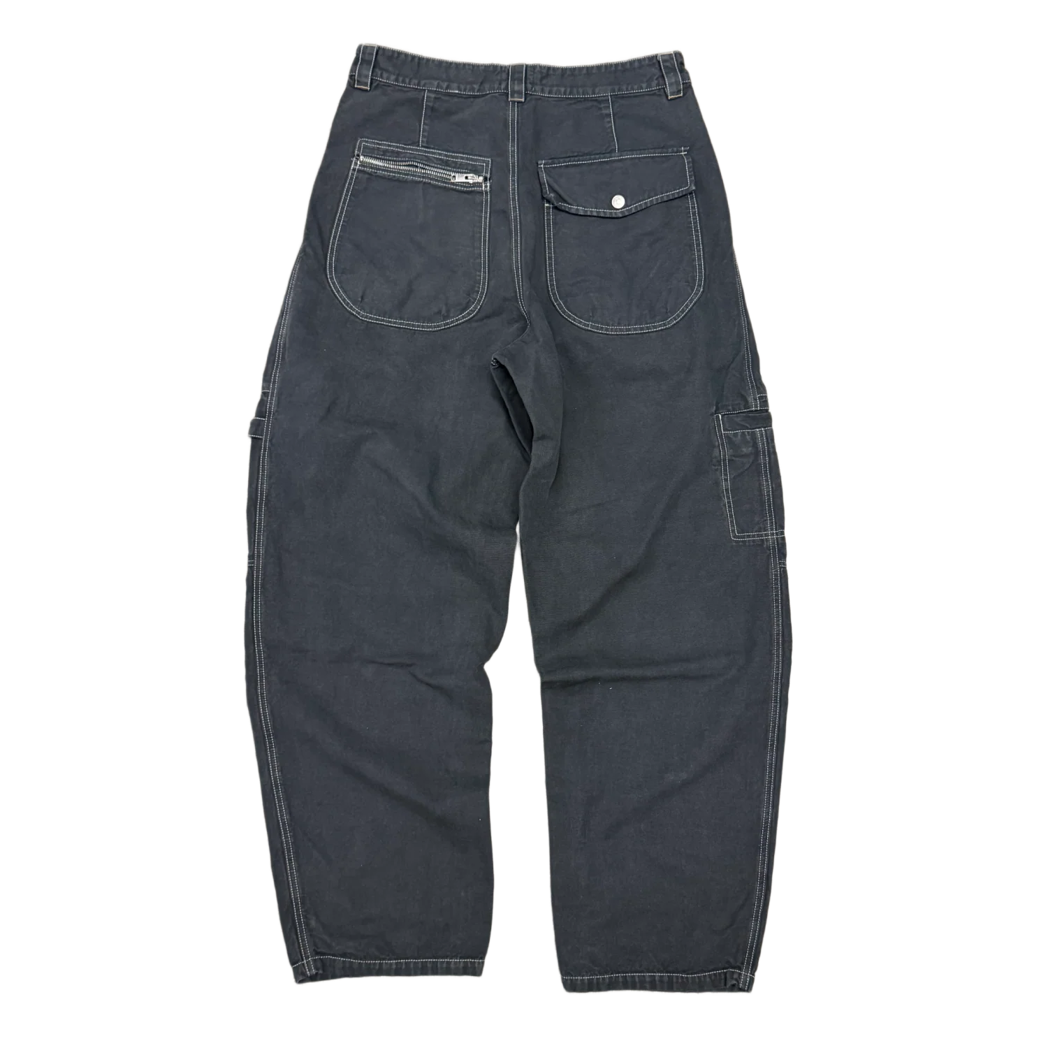 Isabel Marant 'Black' Cargo Farker Pants - Image 2