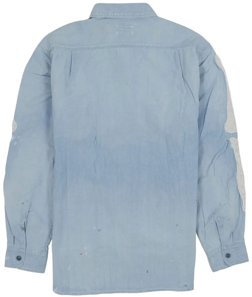 Kapital 'Bones' Chambray Work Shirt - Image 2