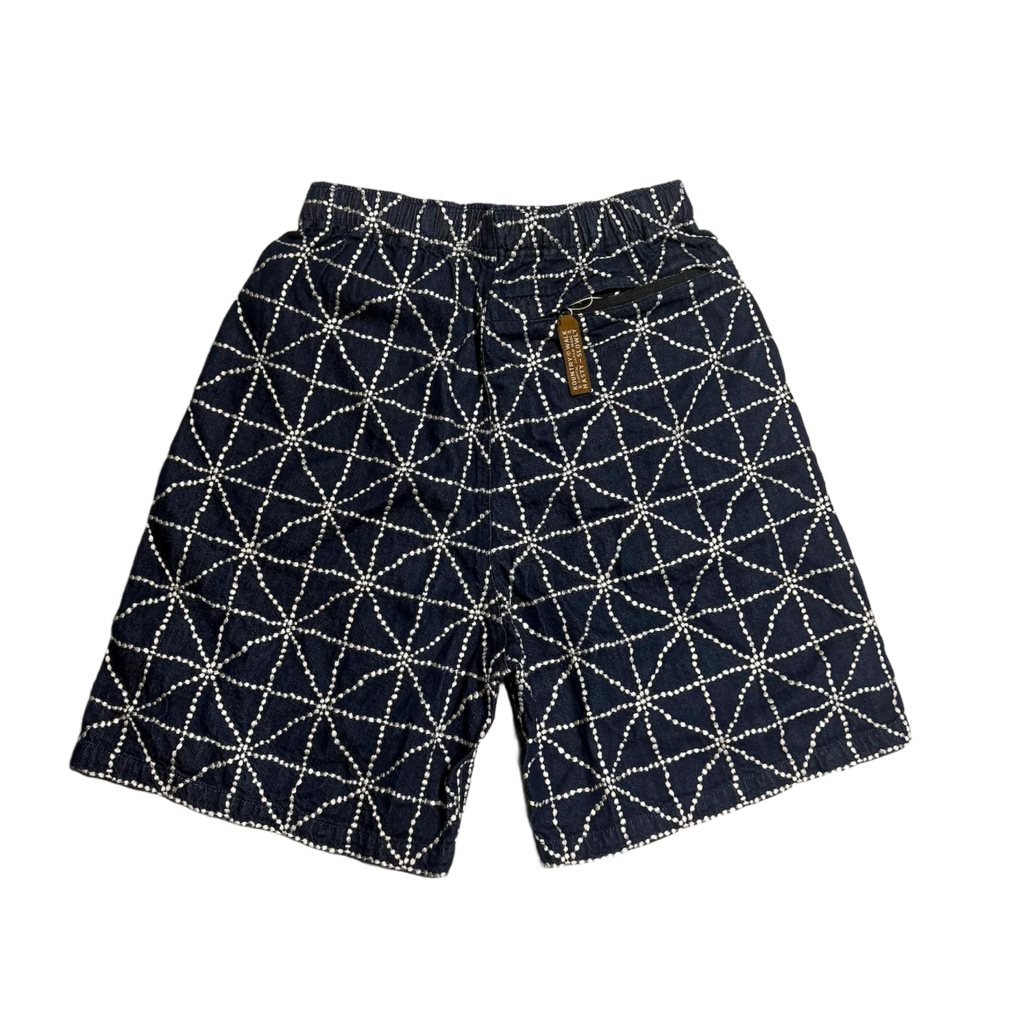 Kapital 'Embroidered' Blue Shorts - Image 2