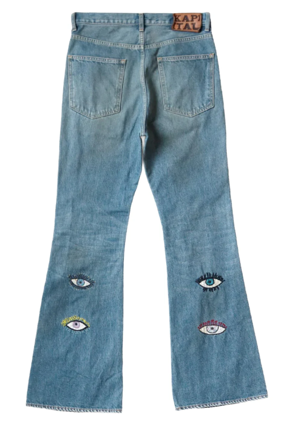 Kapital 'Okabello' Flare Blue Jeans - Image 2