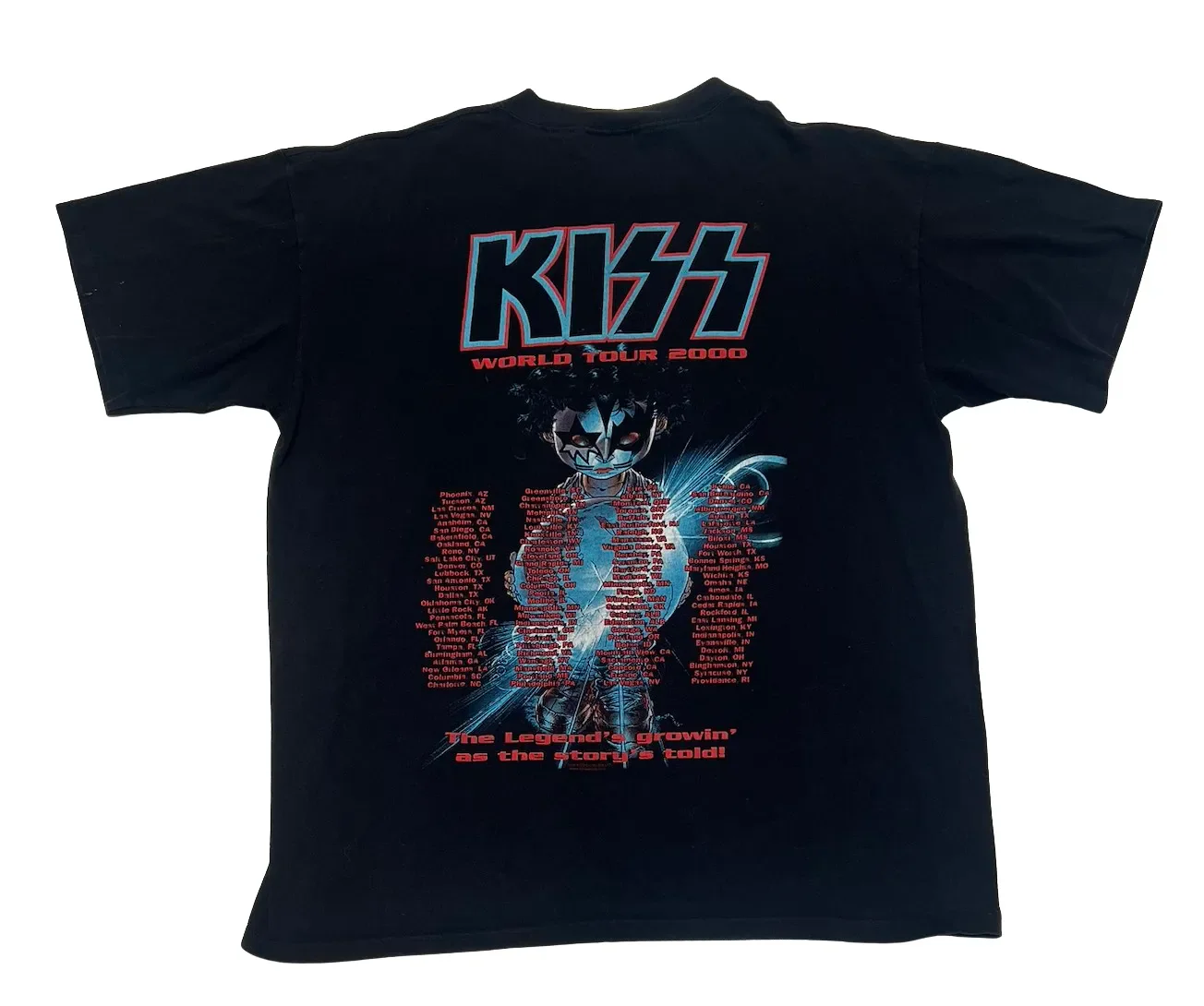 Kiss 'The Legend's Growing' Vintage Tee - Image 2