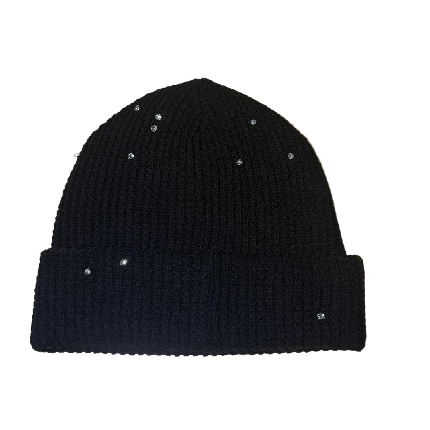 Lemons On Fire 'Crystal' Black Beanie - Image 2