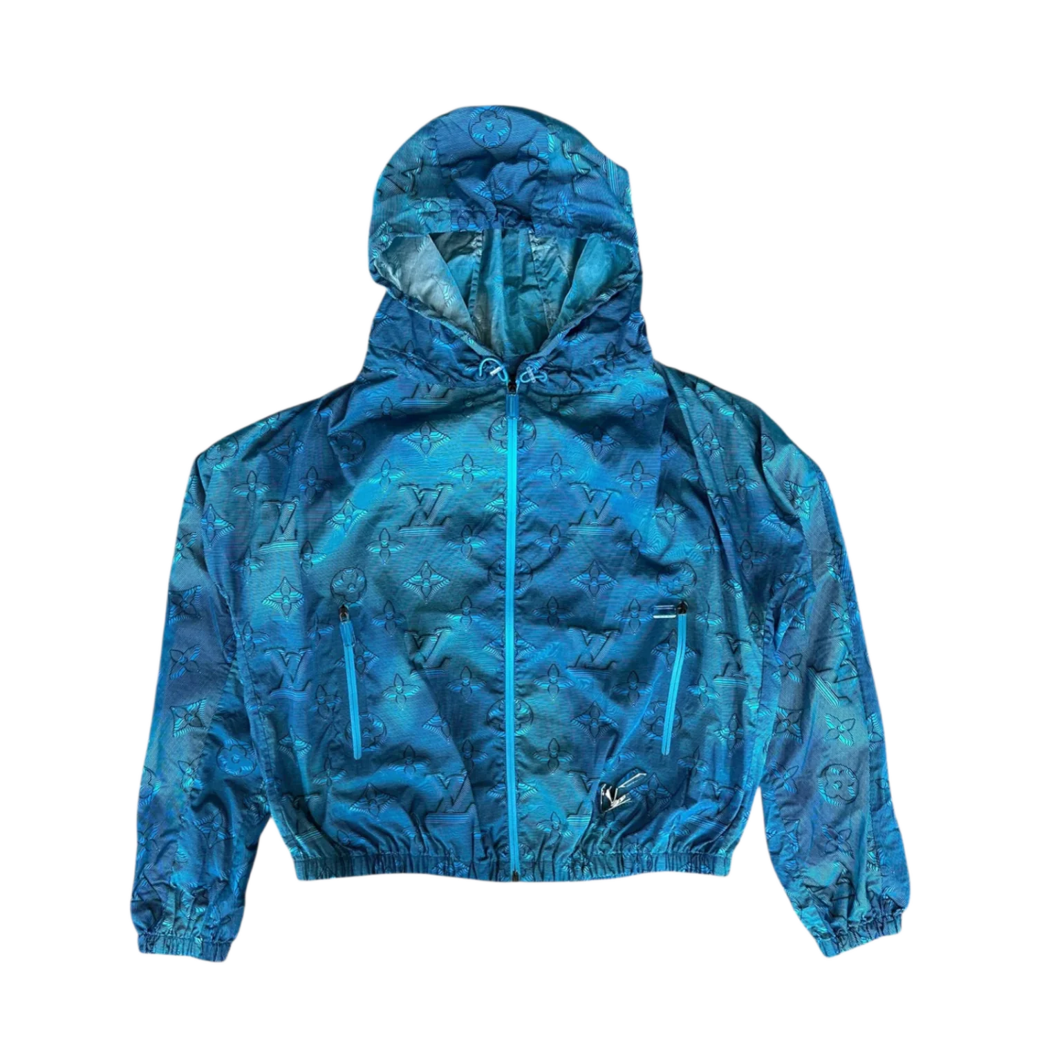 Louis Vuitton '2054 LV Monogram' Indigo Windbreaker