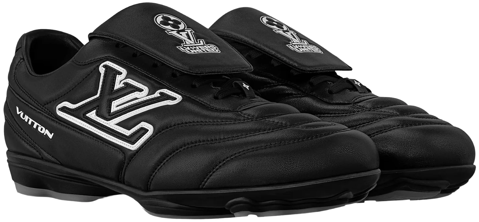 Louis Vuitton 'Black' Footprint Sneakers - Image 2