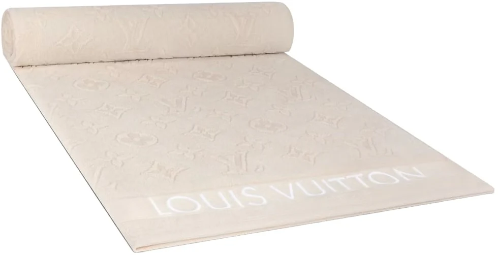 Louis Vuitton 'Cream' Beach Towel - Image 2