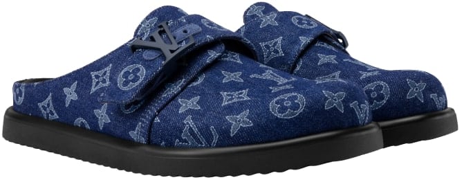 Louis Vuitton 'Denim Blue' Easy Mule - Image 2