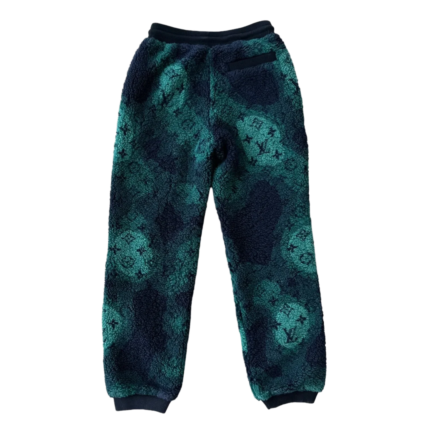 Louis Vuitton 'Green Camo' Fleece Jogpants - Image 2