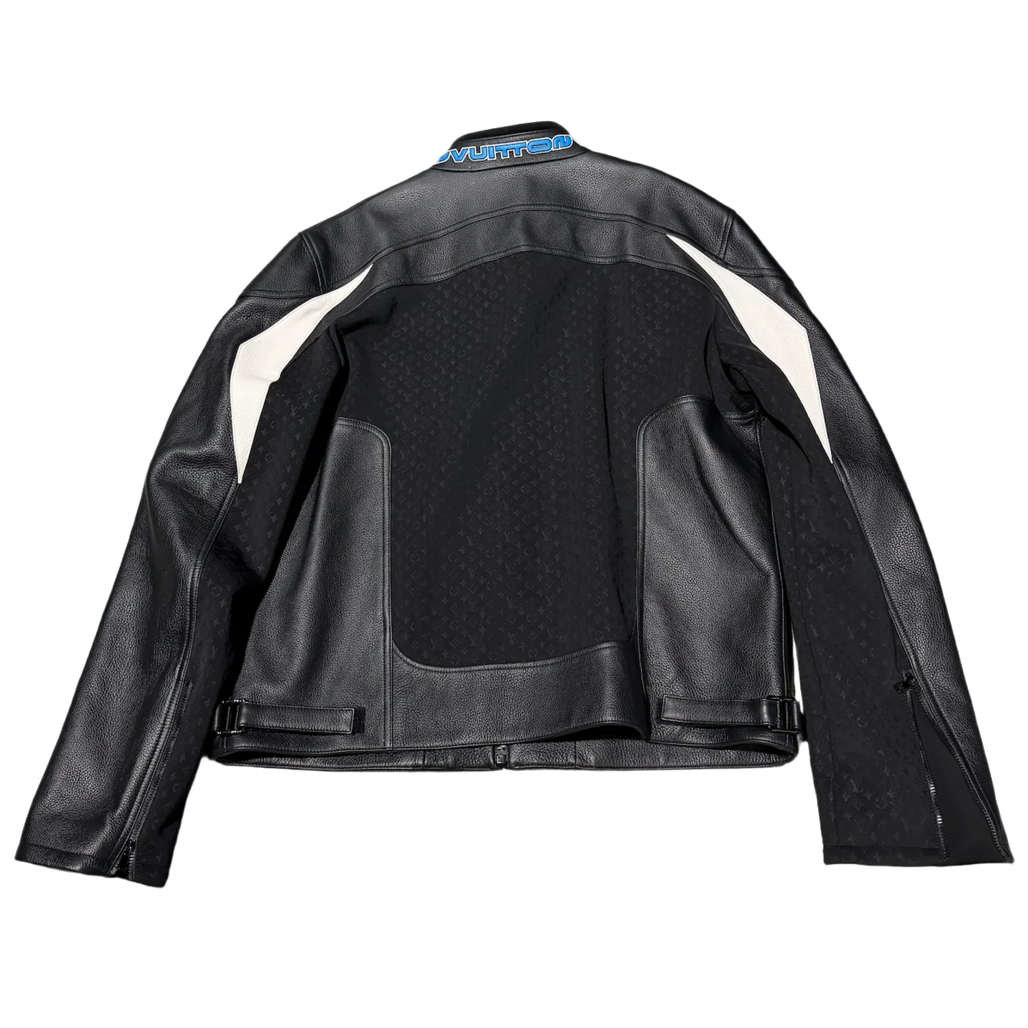 Louis Vuitton 'Leather Monogram' Biker Jacket - Image 2