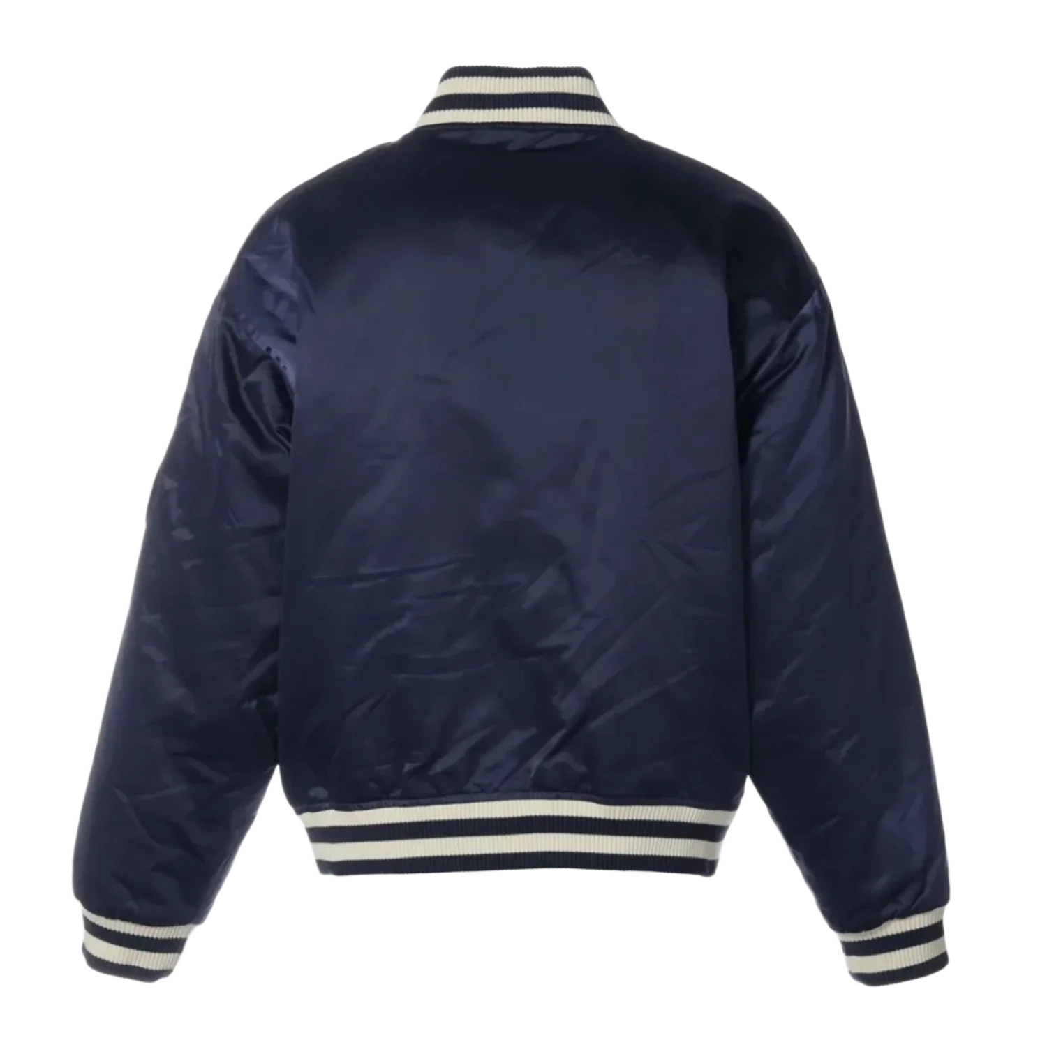 Louis Vuitton 'Lovers' Navy Varsity Bomber Jacket - Image 2