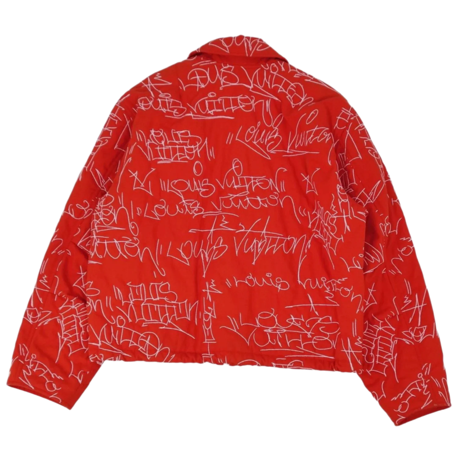 Louis Vuitton 'Orange Embroidered' Denim Jacket - Image 2