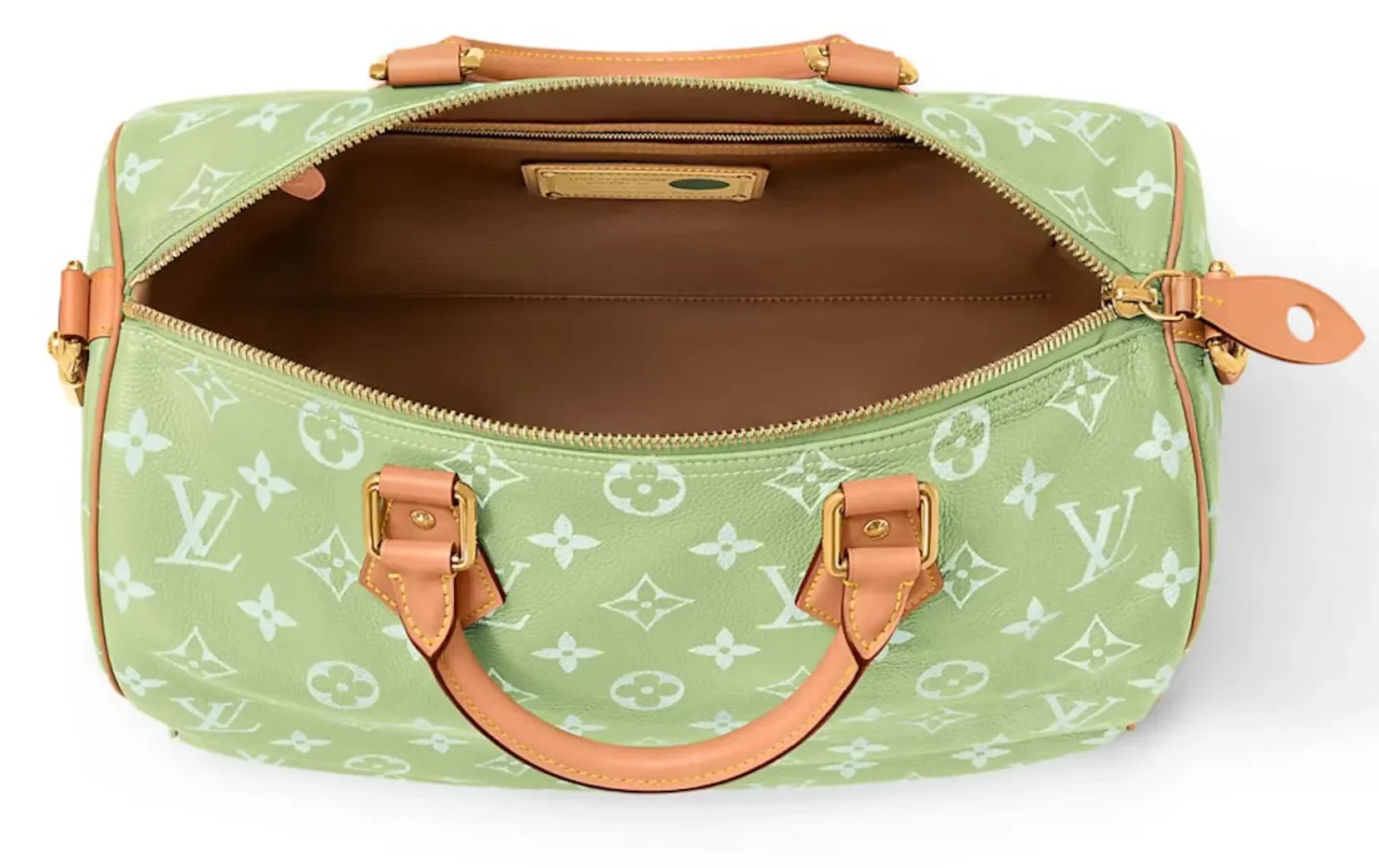 Louis Vuitton Speedy P9 Bandouliere 50 'Frozen Lime' - Image 2