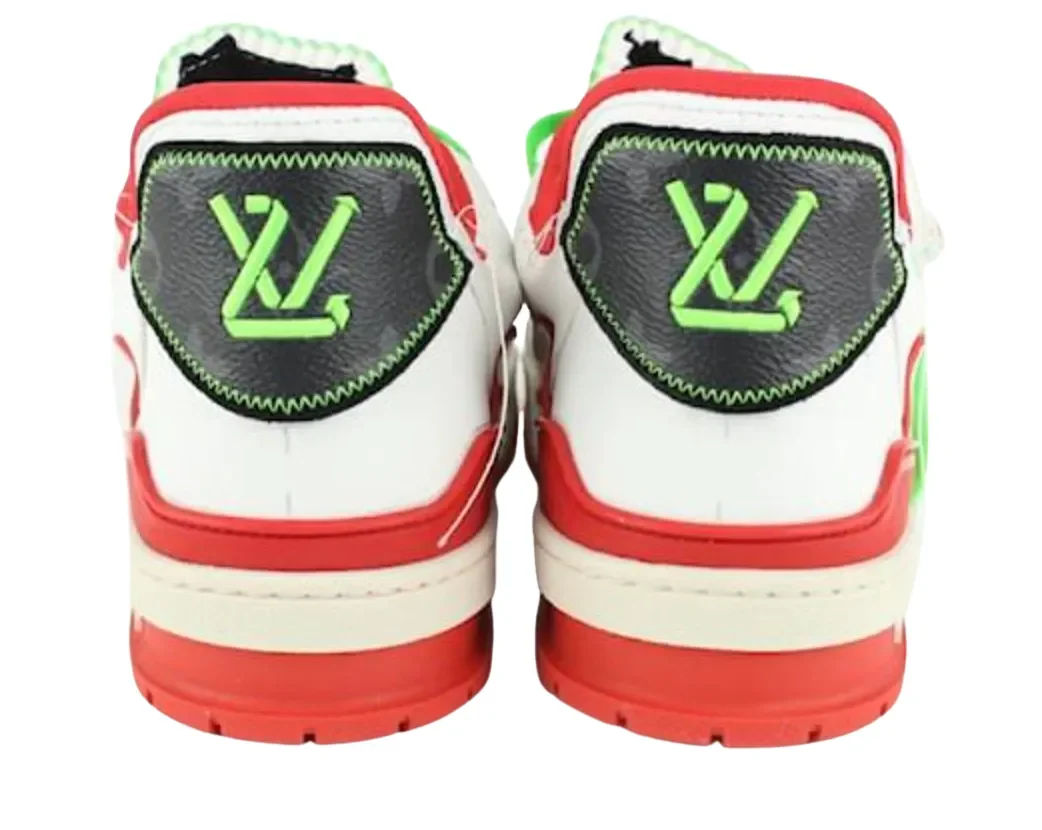 Louis Vuitton Trainer Neon Red New York Exclusive Virgil - Image 2