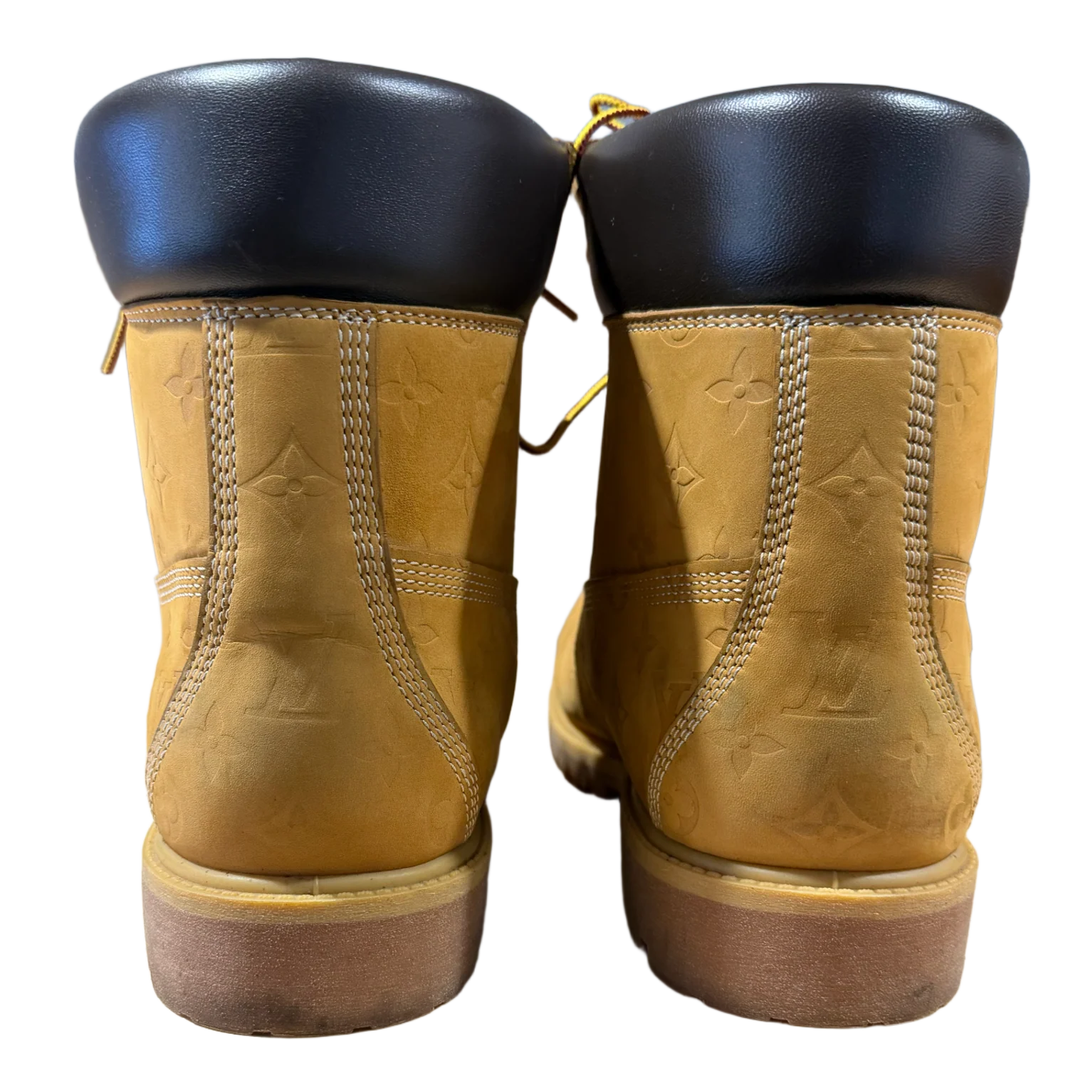 Louis Vuitton x Timberland 'Wheat' Boots (Used) - Image 2