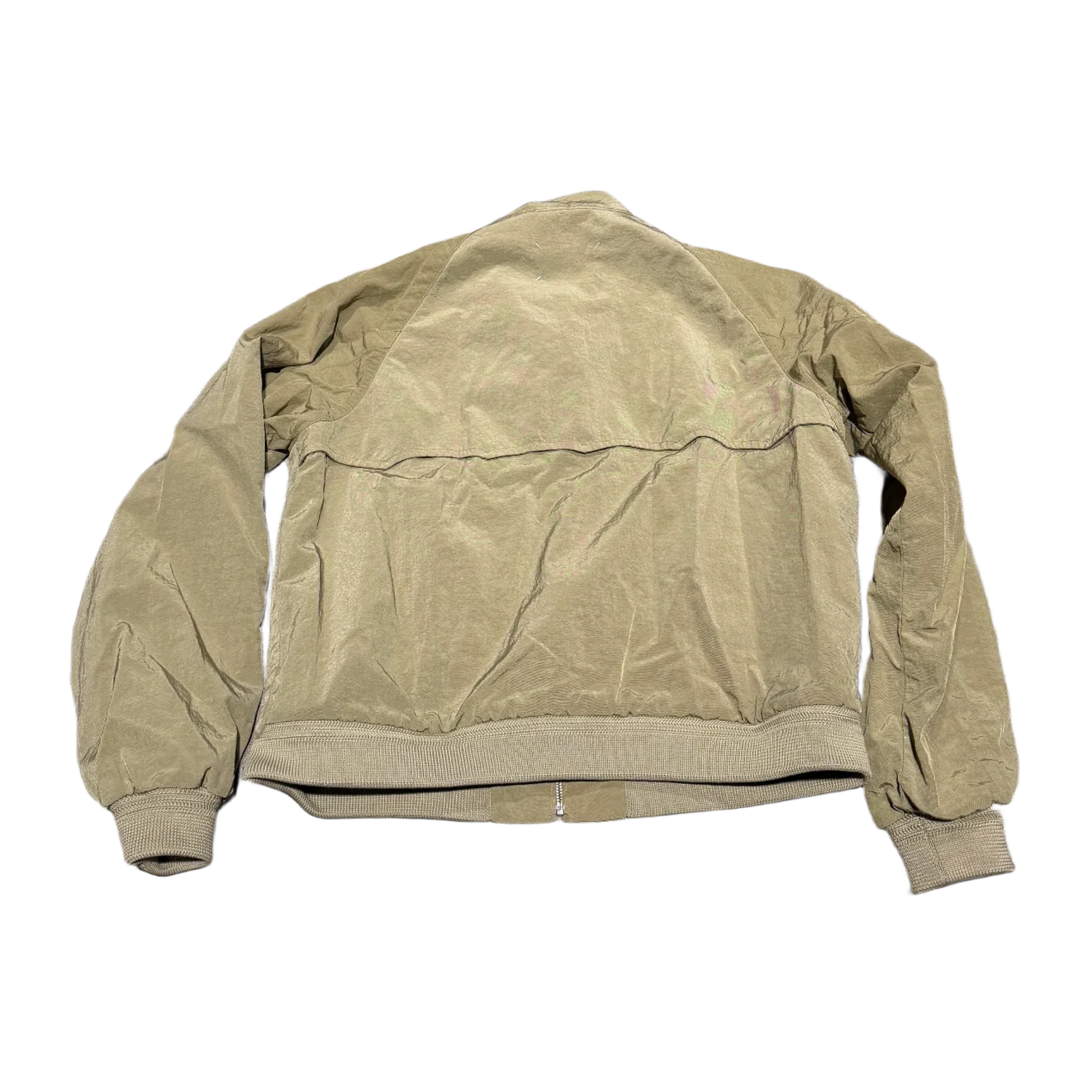 Maison Margiela 'Beige Nylon' Bomber Jacket - Image 2