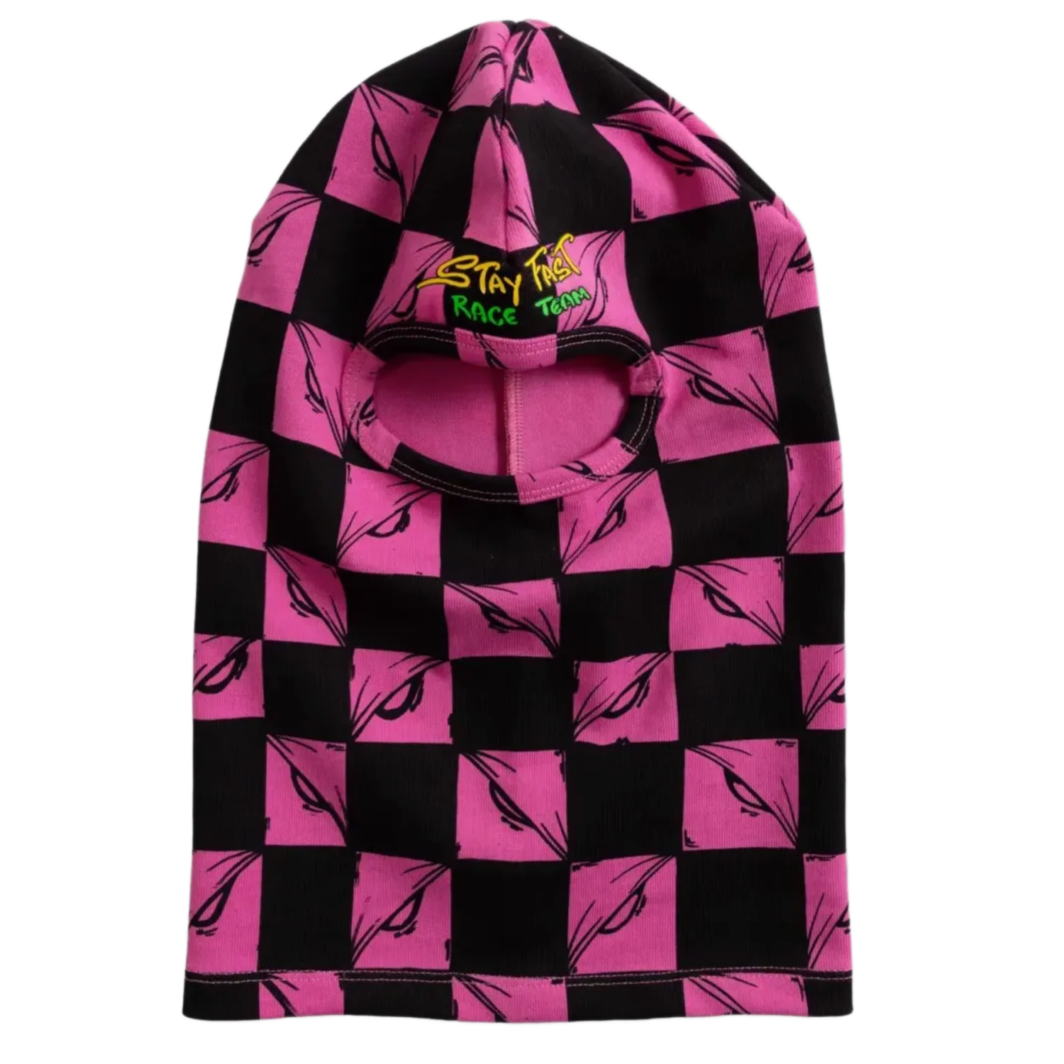 Matty Boy Anti-Promo 'Pink Checkered' Ski Mask