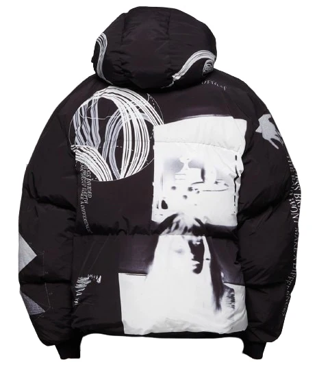 MSFTSrep 'All Over Print' Puffer Jacket - Image 2