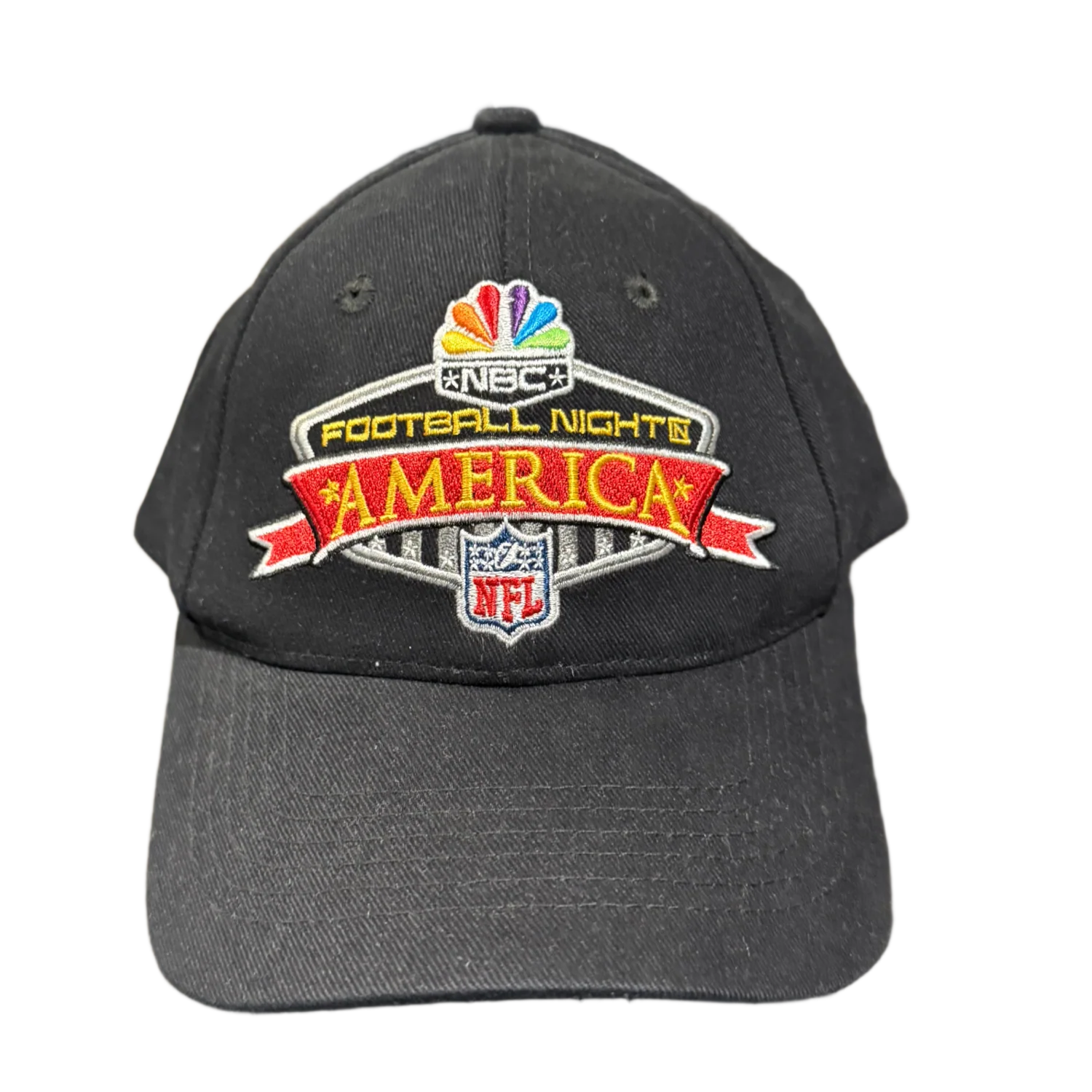 NBC 'Football Night in America' Black Adjustable Vintage Hat