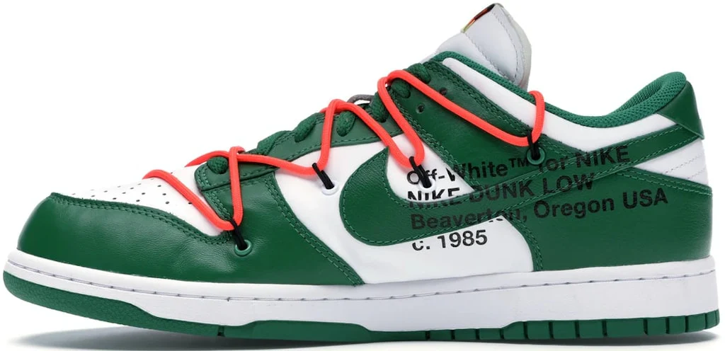Nike Dunk Low Off-White Pine Green - Image 2