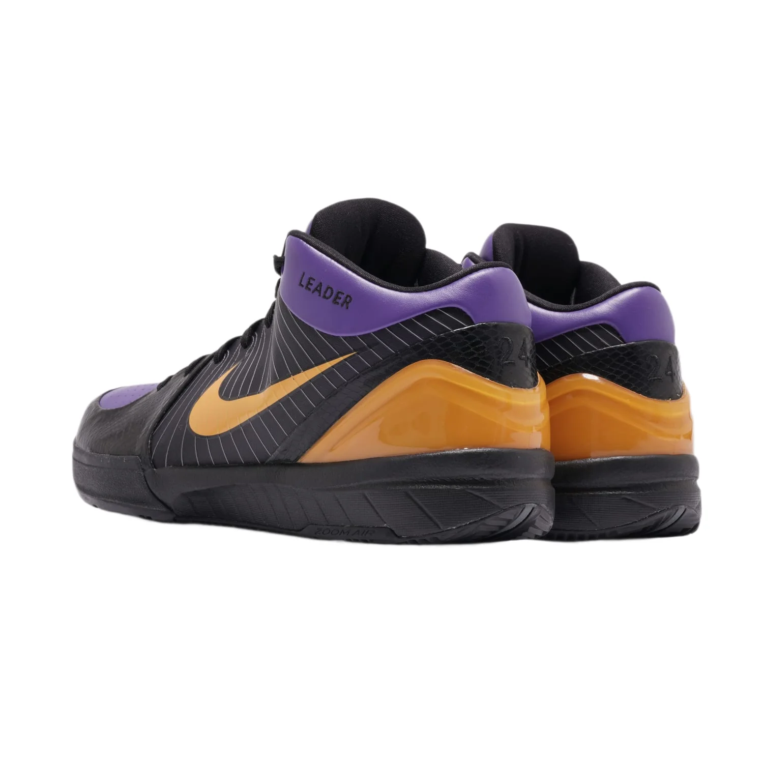 Nike Kobe 4 ID Black Yellow Purple - Image 3