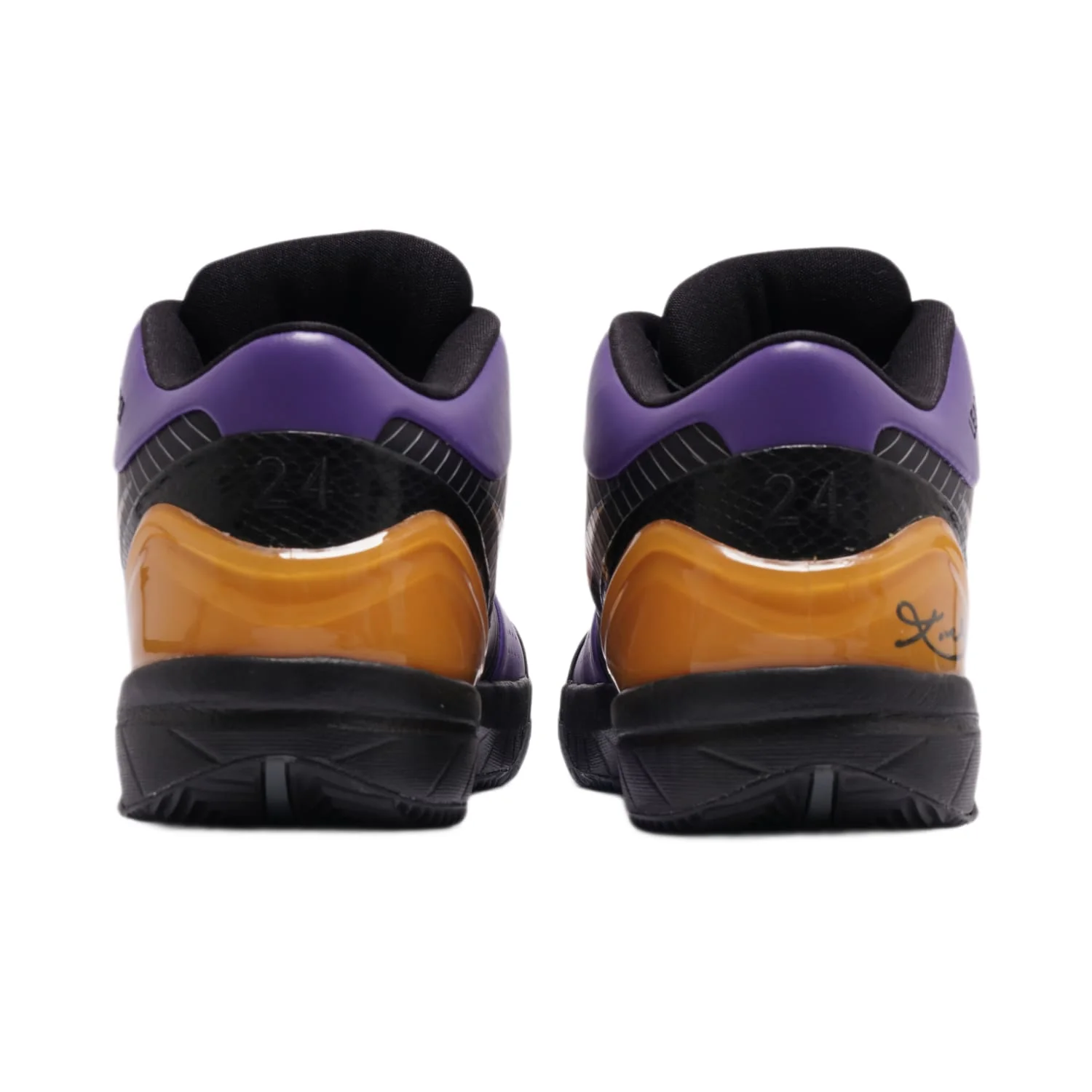 Nike Kobe 4 ID Black Yellow Purple - Image 4