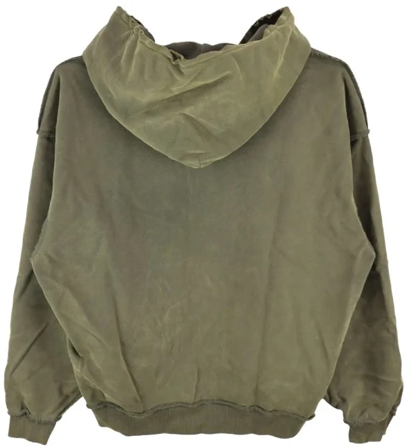 No Faith Studios 'Green' Tactical Force Zip Up Hoodie - Image 2