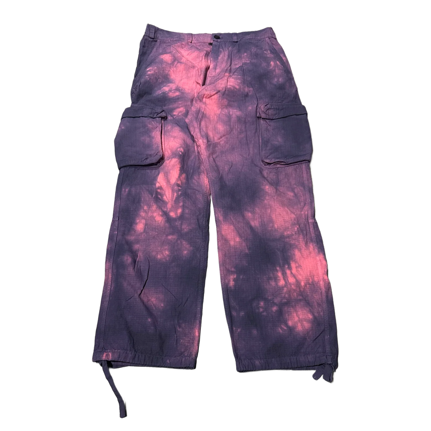 Off-White 'Purple/Pink' Nylon Loose Fit Pants