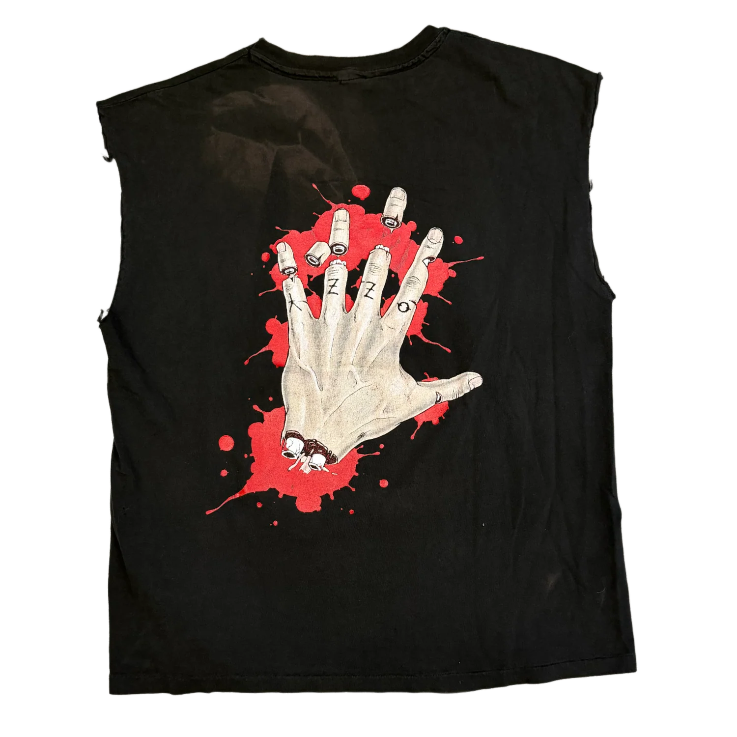 Ozzy Osbourne 'Cut Fingers' Vintage Cutoff - Image 2