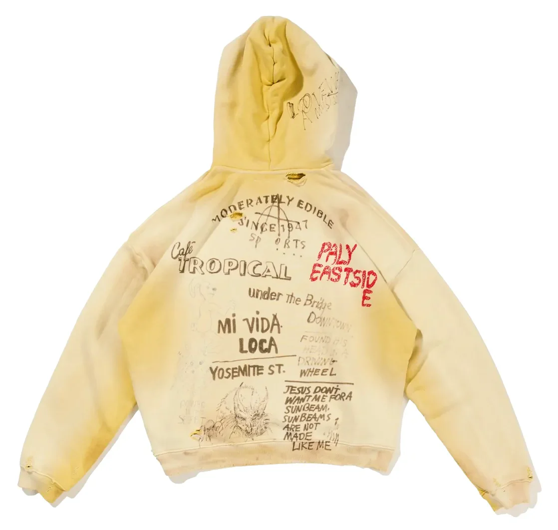 Paly 'EPDS' Yellow Hoodie - Image 2