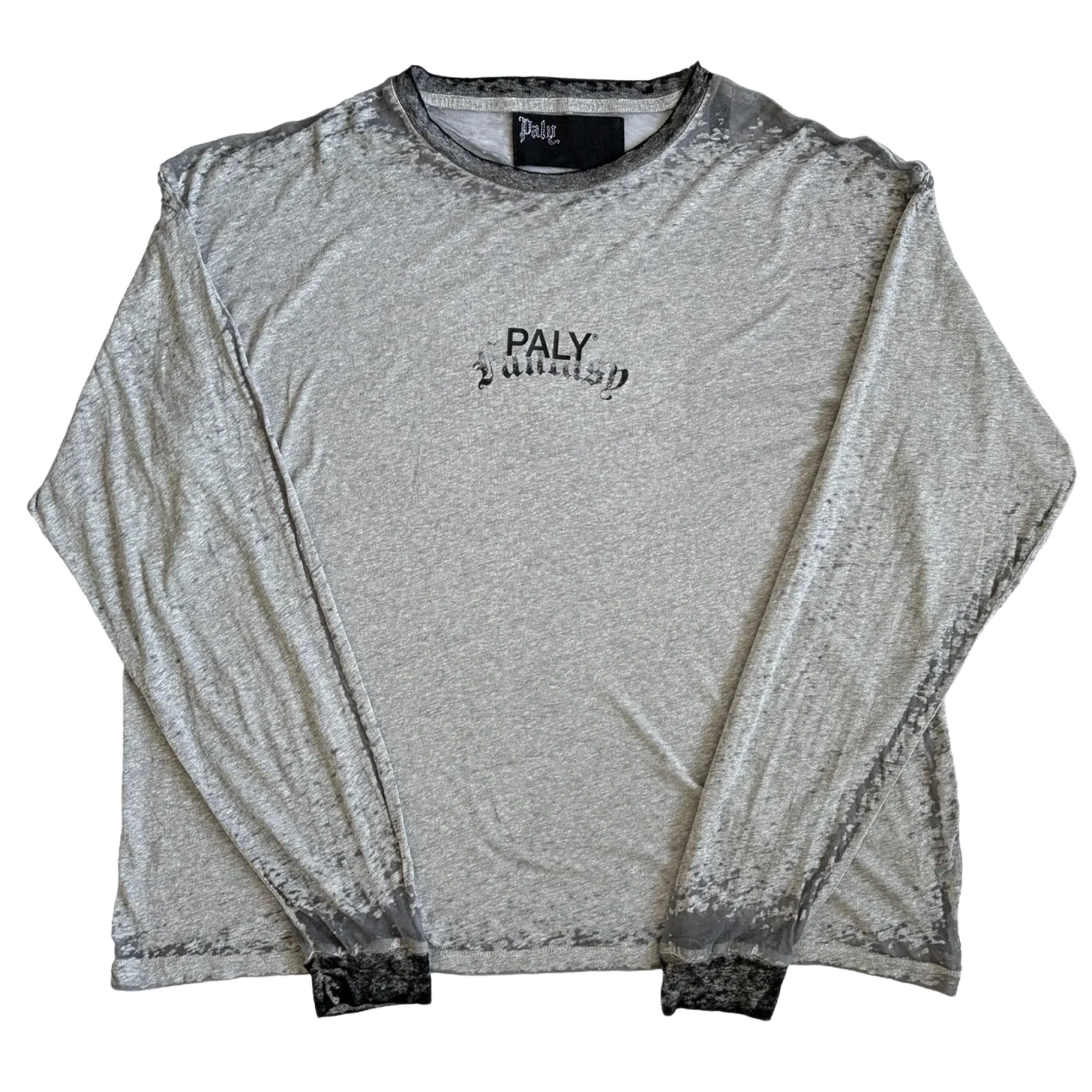 Paly 'Grey' Core Logo Longsleeve