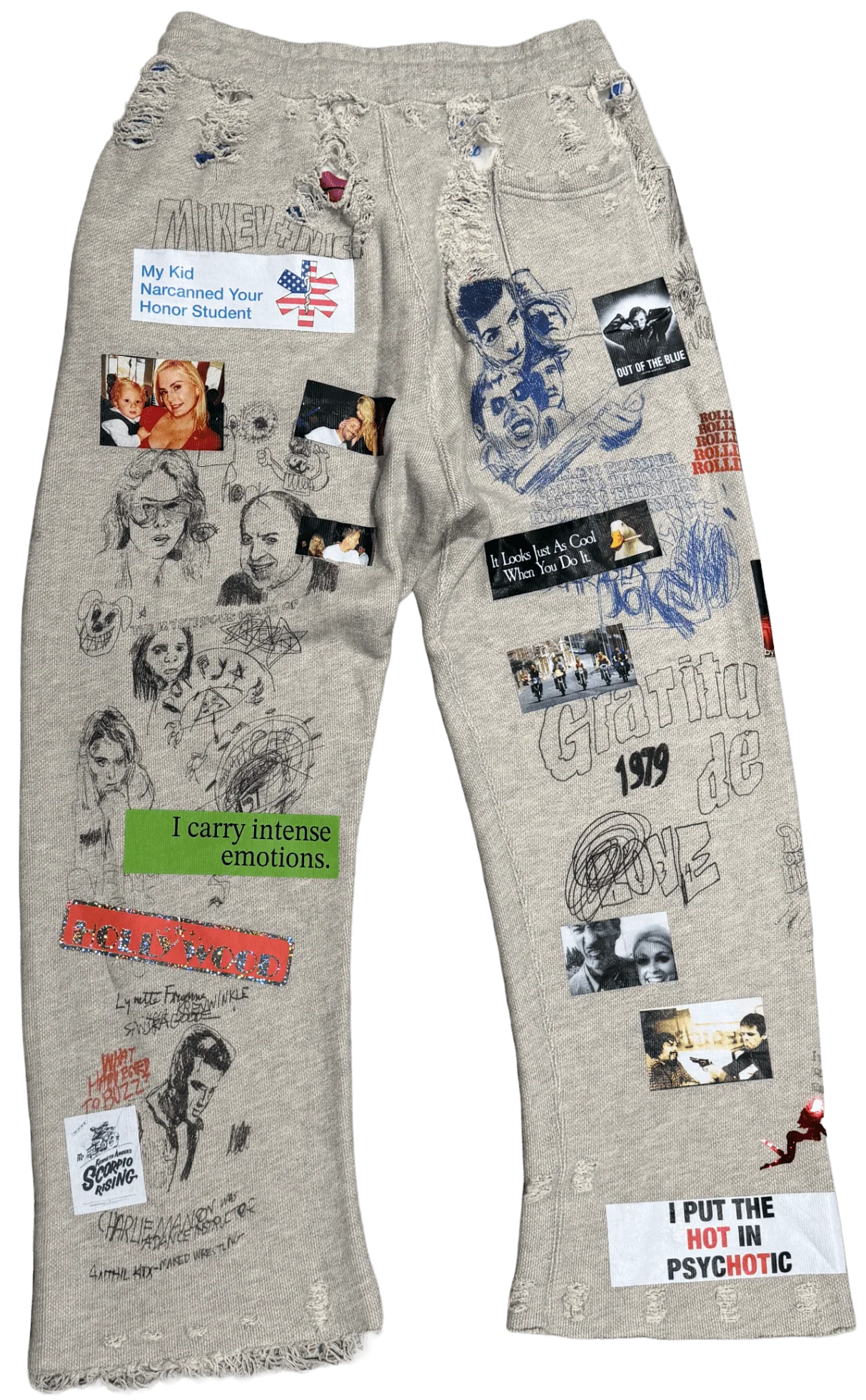 Paly 'Movie Madness' Grey Sweatpants - Image 2