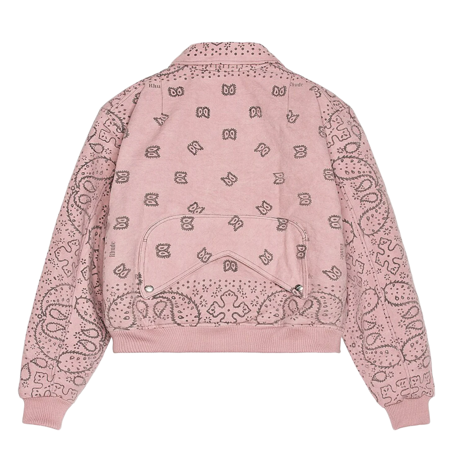 Rhude 'Pink' Bandana Bomber Jacket - Image 2