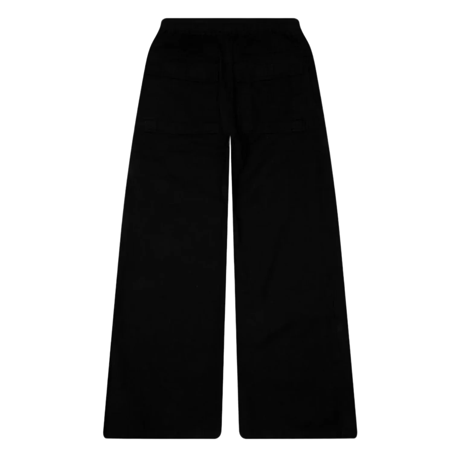 Rick Owens DRKSHDW Cotton Canvas 'Wide Pusher' Black Pants - Image 2