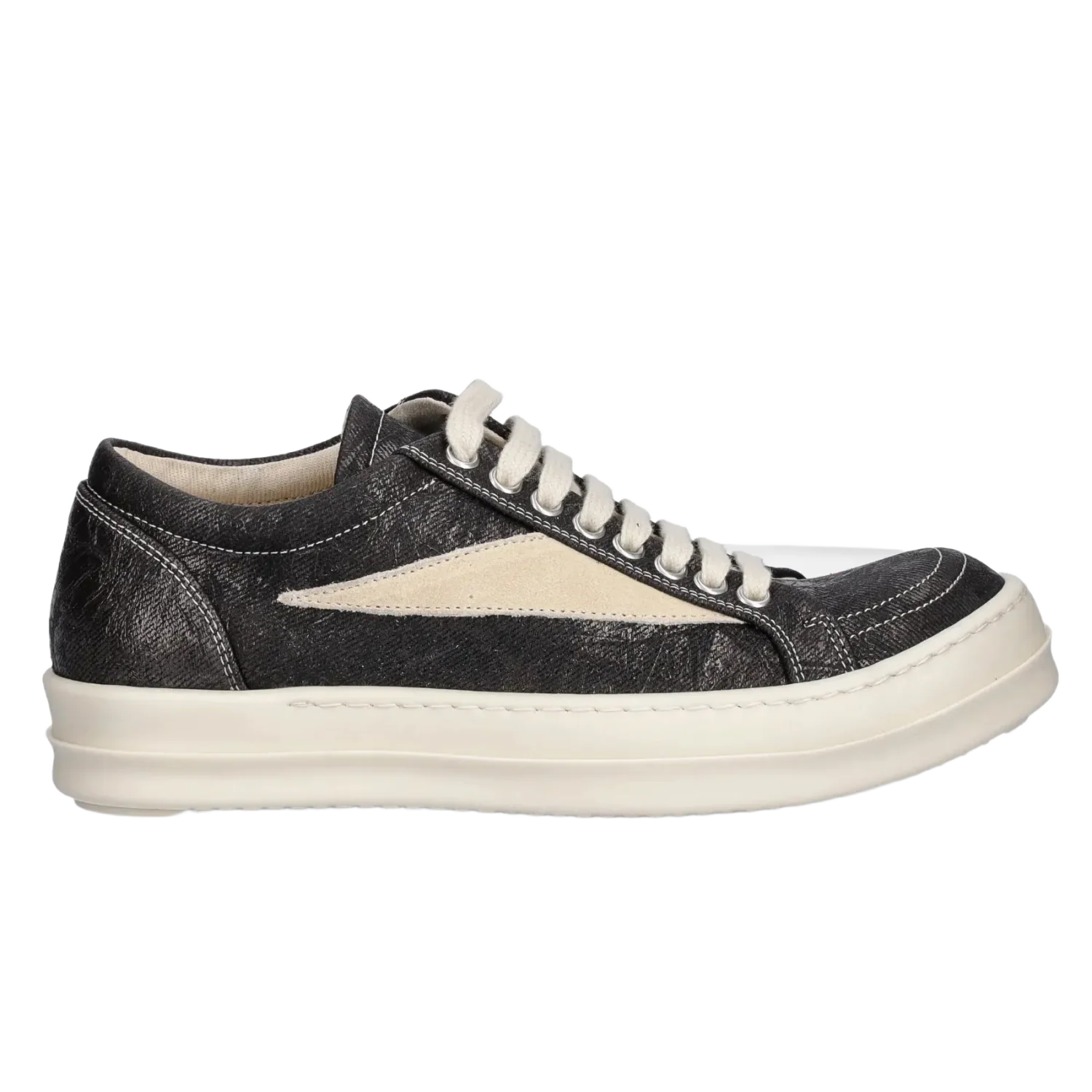 Rick Owens DRKSHDW 'Metallic Black' Vintage Sneaks
