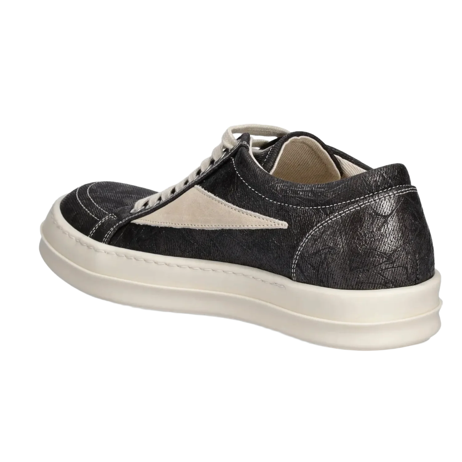 Rick Owens DRKSHDW 'Metallic Black' Vintage Sneaks - Image 2
