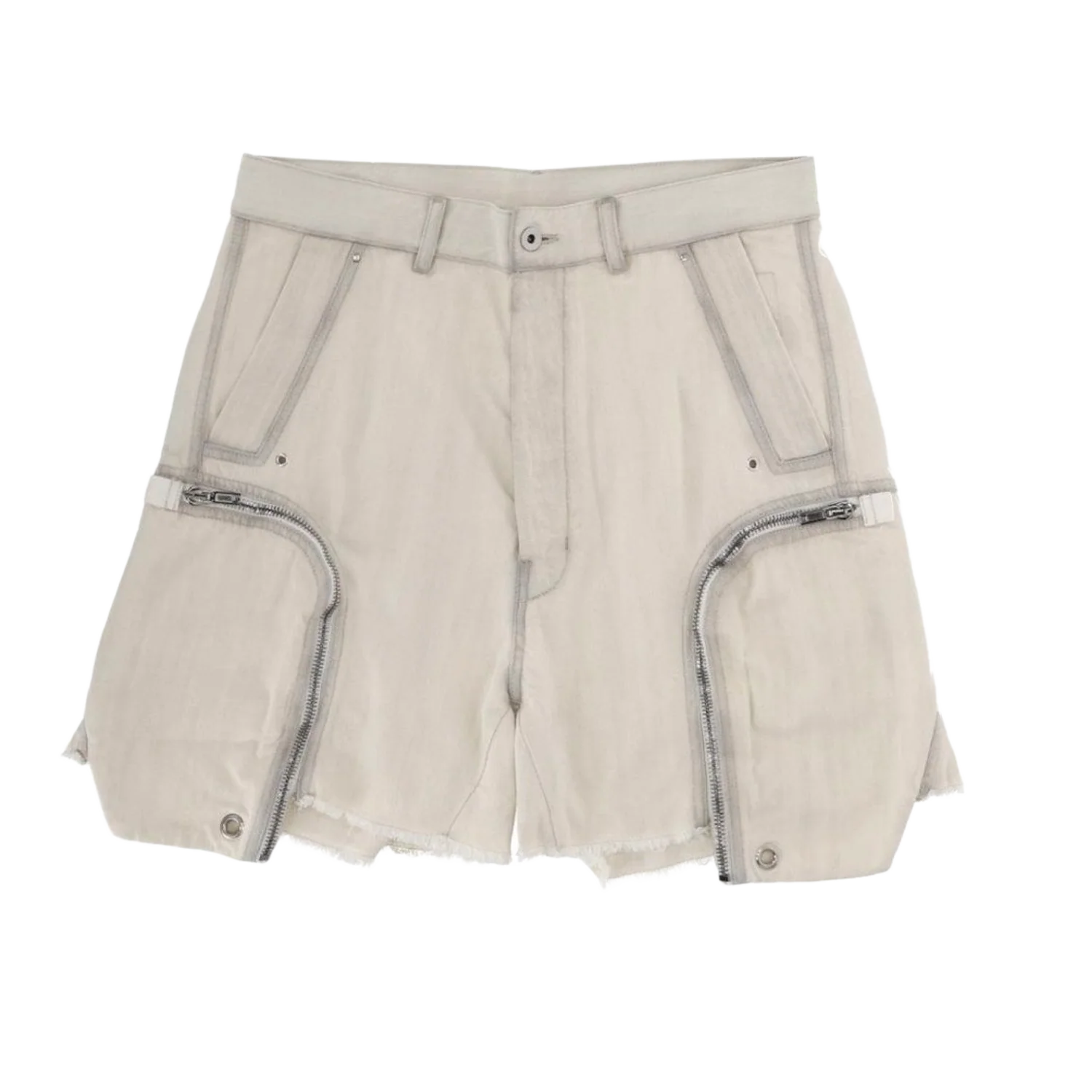 Rick Owens DRKSHDW 'Milk Wash' Bauhaus Shorts
