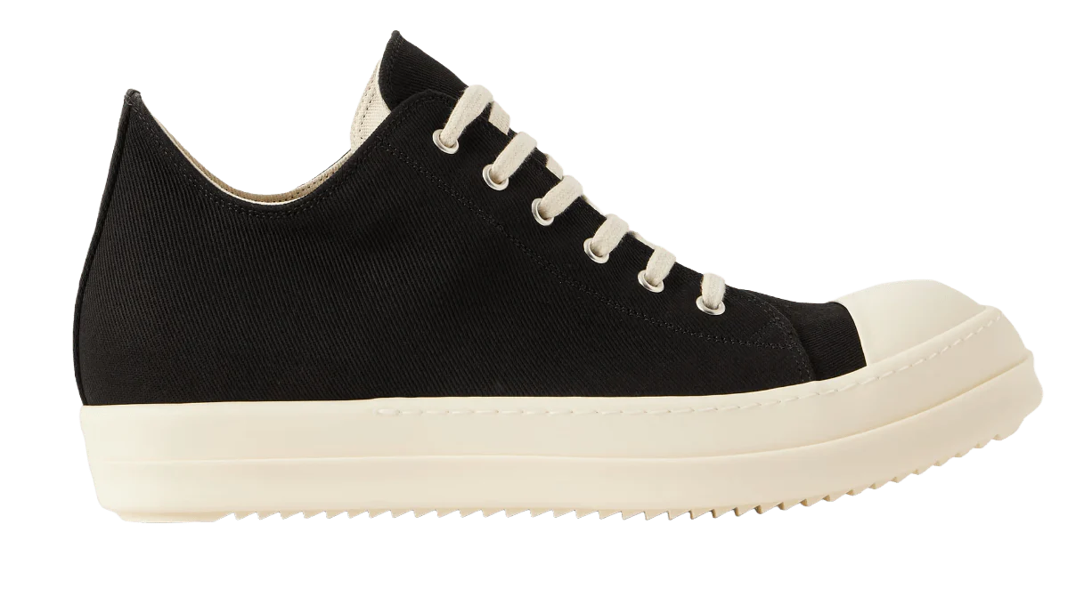 Rick Owens 'Ramones' Black Sneakers