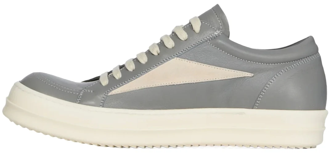Rick Owens 'Washed Indigo' Leather Vintage Sneaks - Image 2