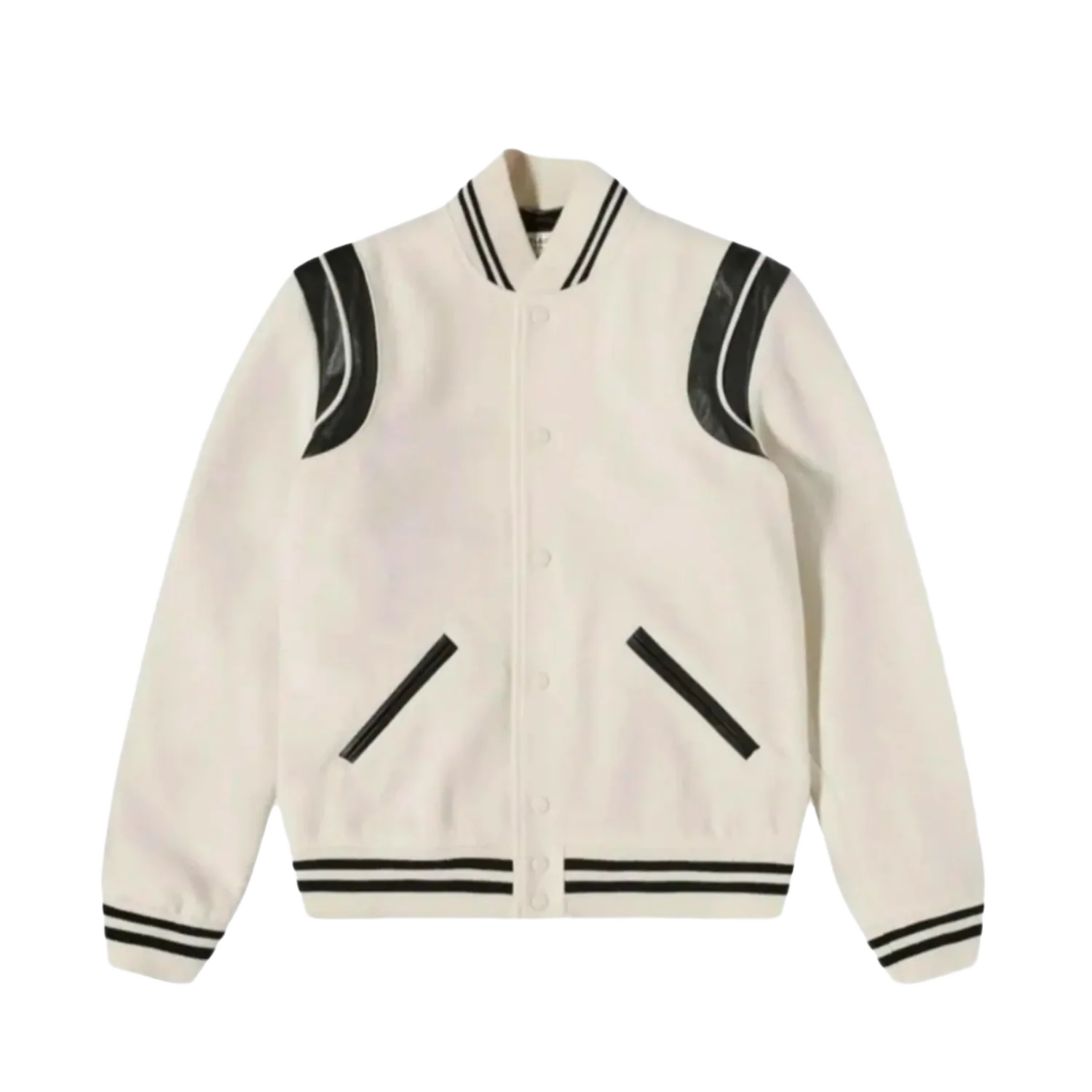 Saint Laurent 'Cream' Wool Jacket