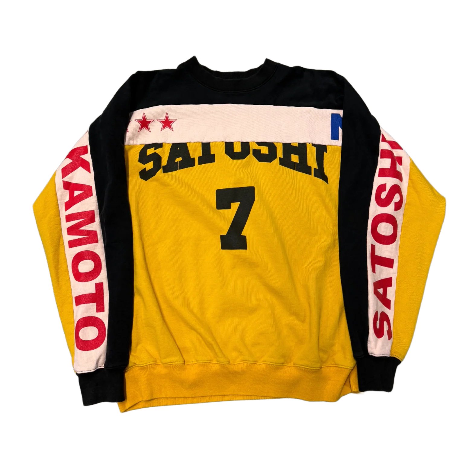 Satoshi Nakamoto 'Team Satoshi' Yellow Crewneck