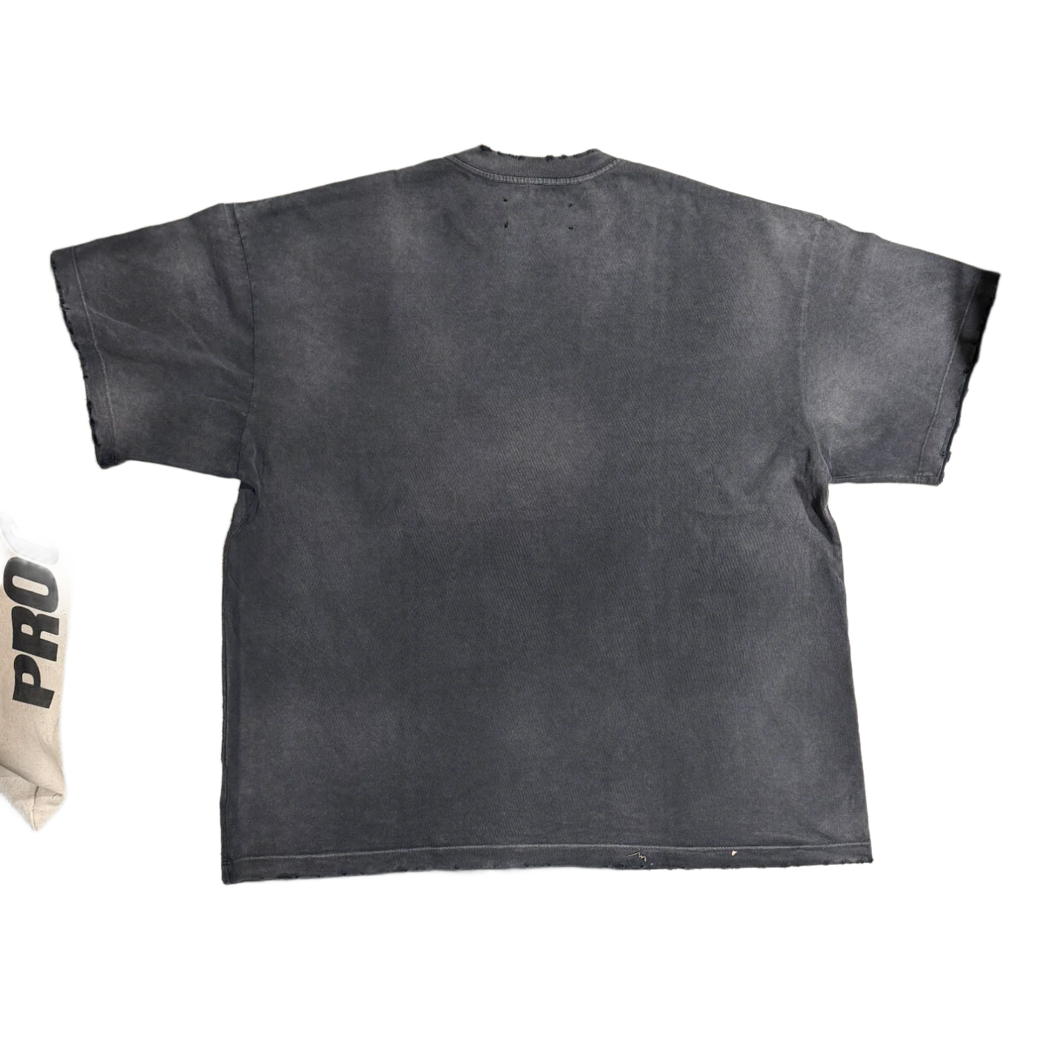 Satoshi Nakamoto 'Tourist' Washed Black Tee - Image 2
