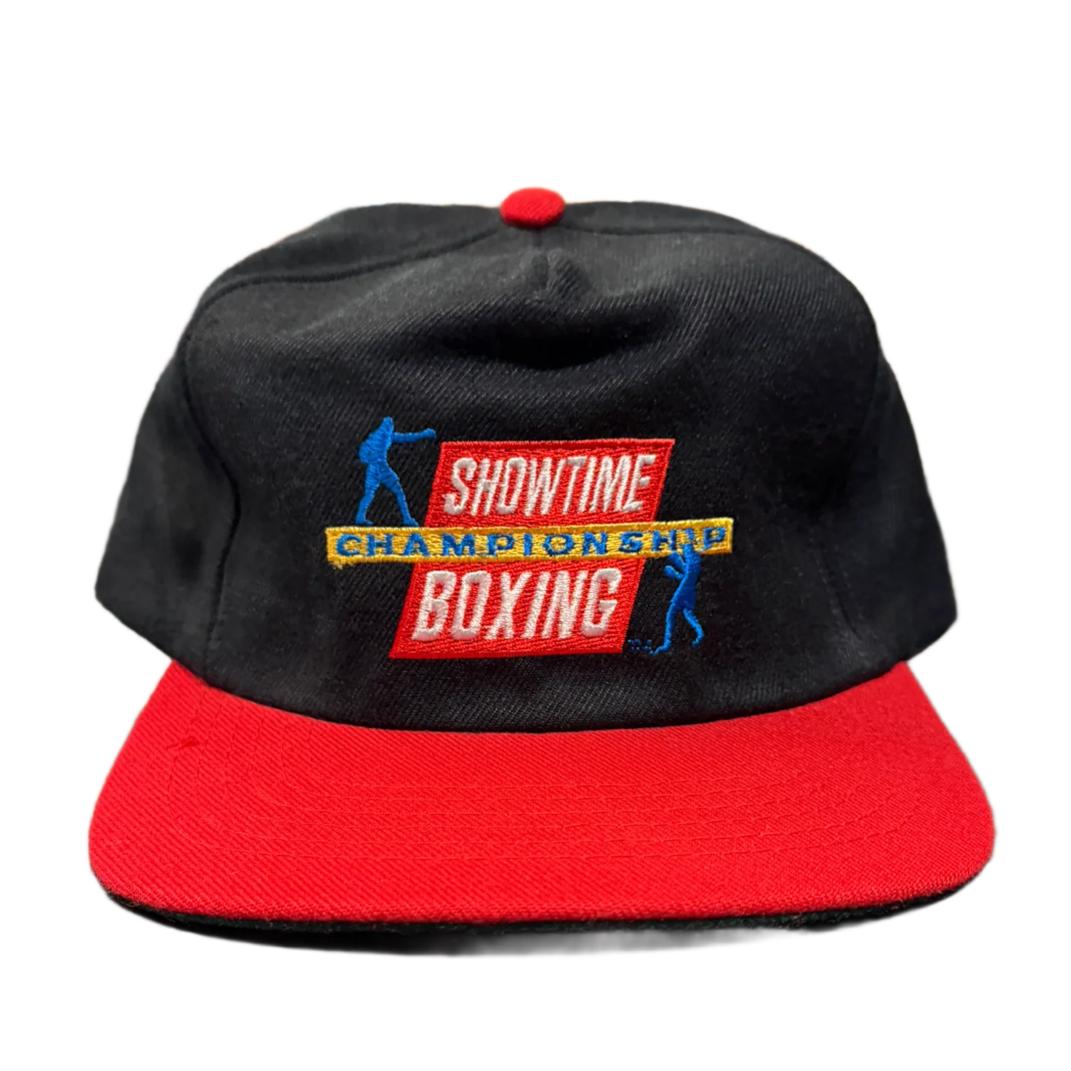 Showtime 'Championship Boxing' Black/Red Vintage Snapback Hat