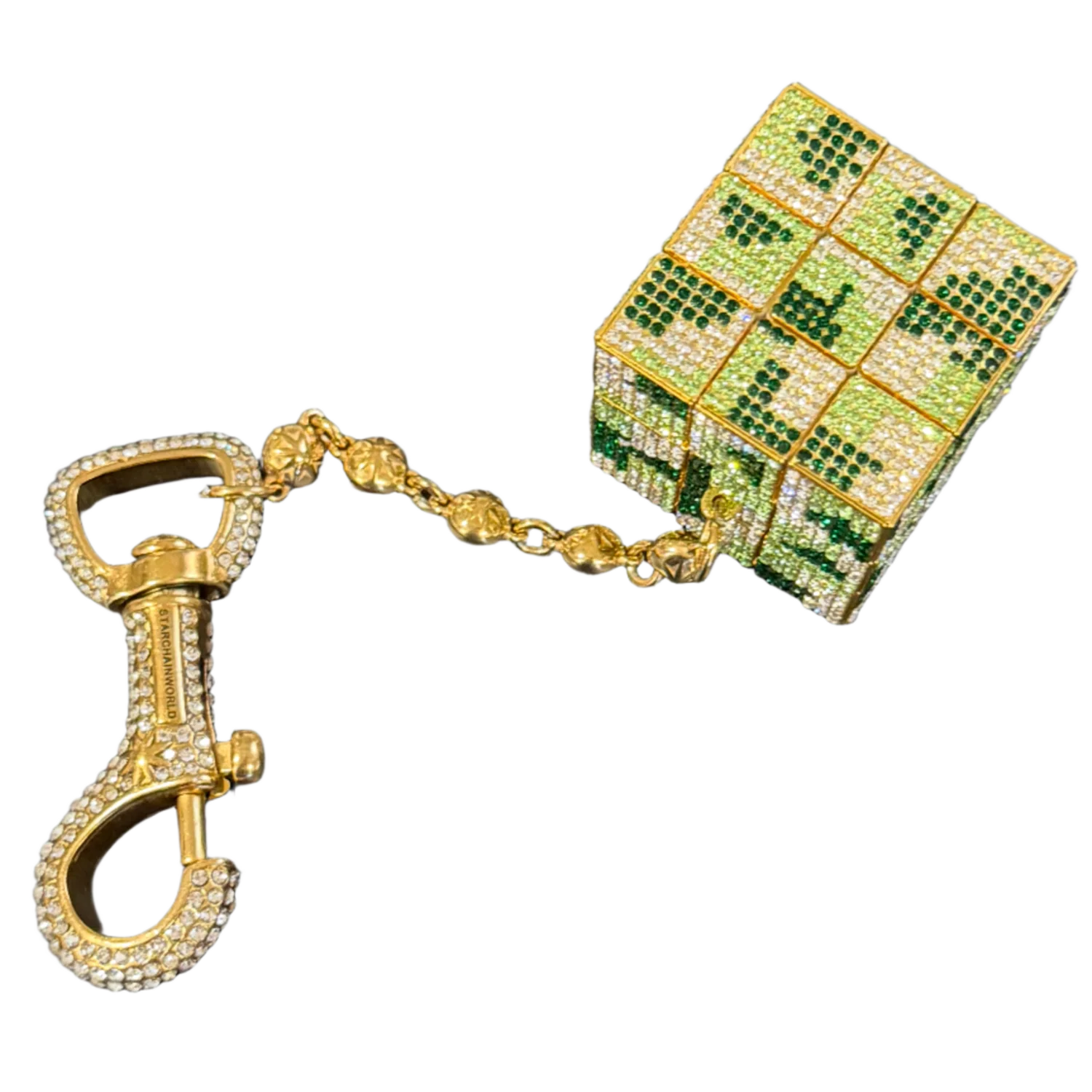 Starchain 'Green Camo' Gold StarCube - Image 2