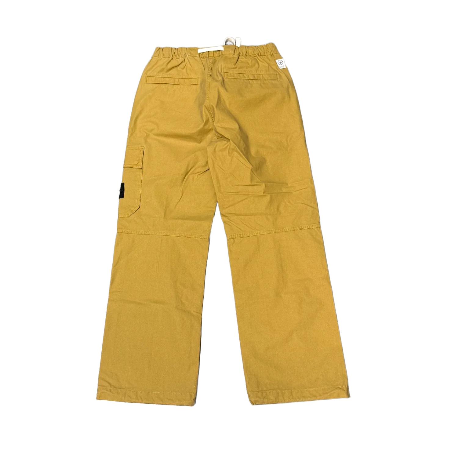 Stone Island 'Tan' Wide Leg Drawstring Pants - Image 2