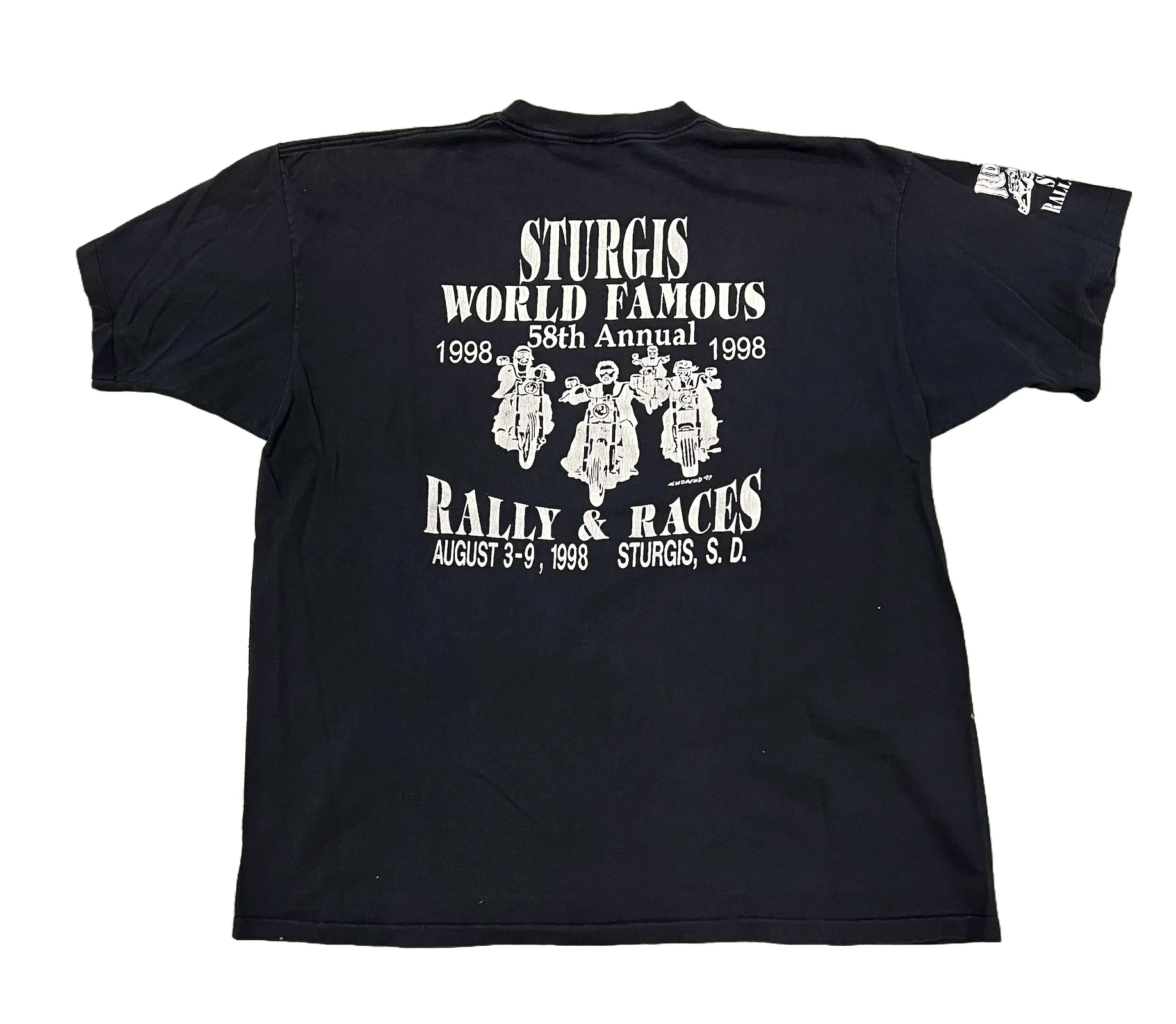 Sturgis 'World Famous' Vintage Tee - Image 2