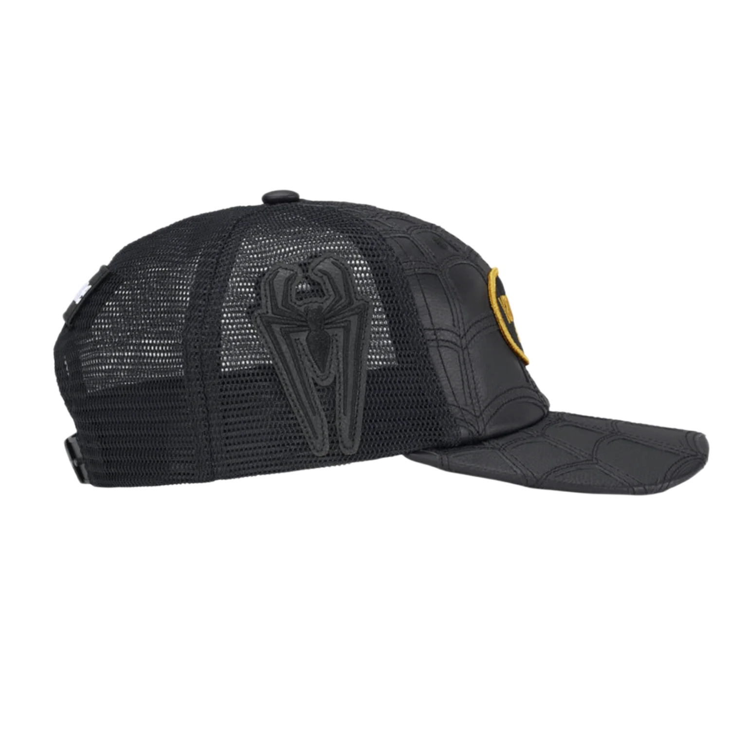 Supreme Vanson Leathers Spider-Man 'Black' Mesh Back 6-Panel Hat - Image 2
