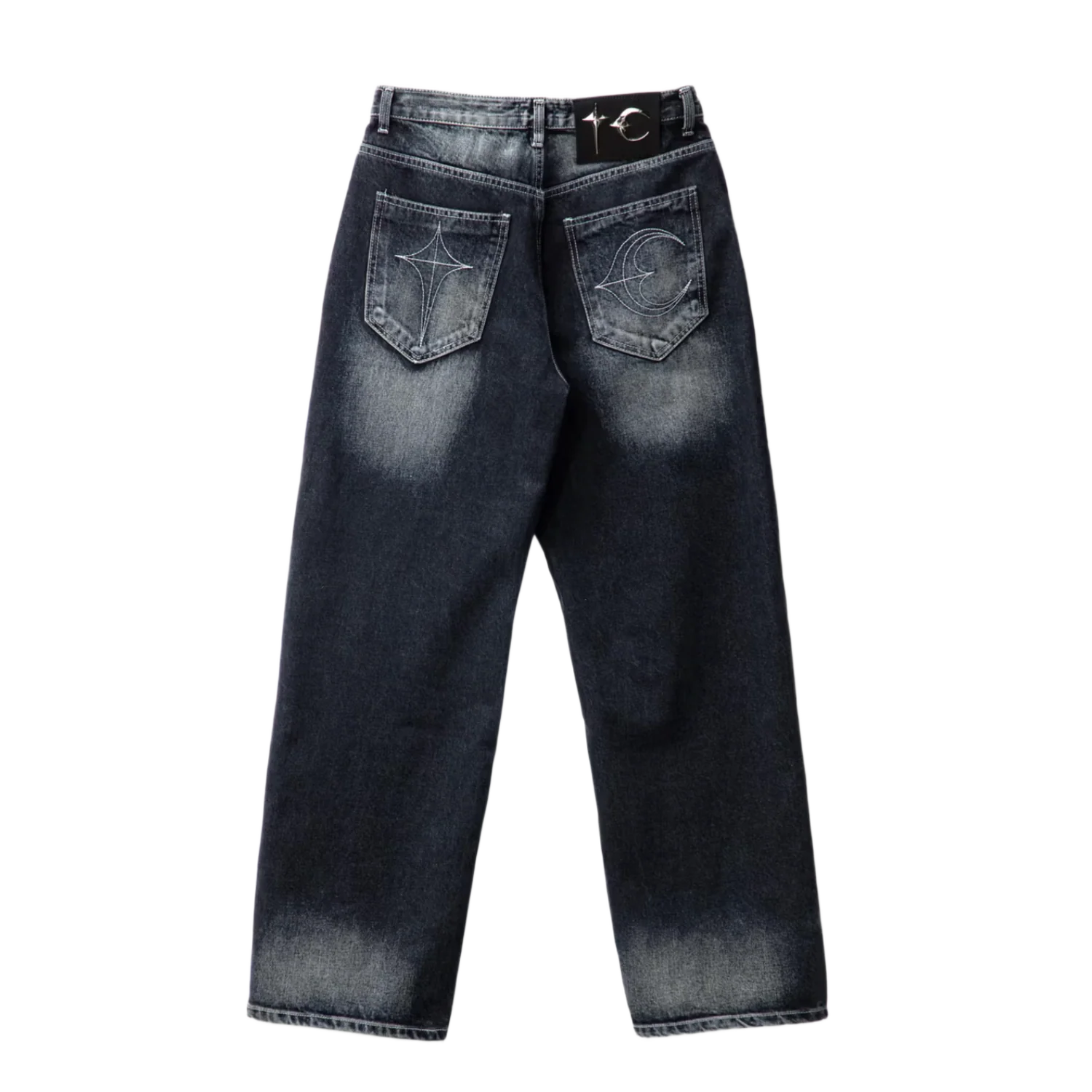 Thug Club 'Tribal Tree' Indigo Denim Pants - Image 2